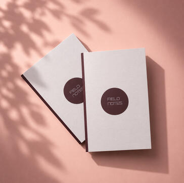White Field Notes, 50p, 3.5inx5in, Rs 170 (excl shipping)