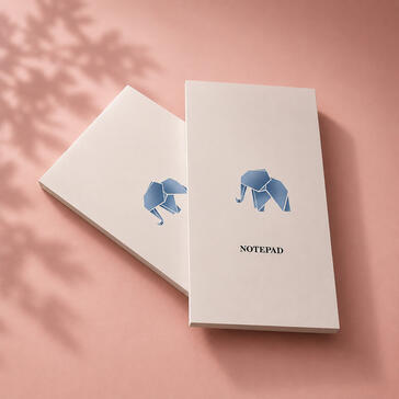 Elephant Origami NP, 3.5inx7in, Tear off, 50p, Rs 300 (excl shipping)