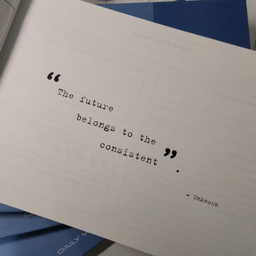 Prompted Pages with Quotes